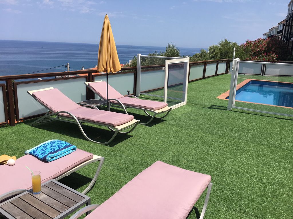 Hermosa villa con vista al mar Piscina privada climatizada
